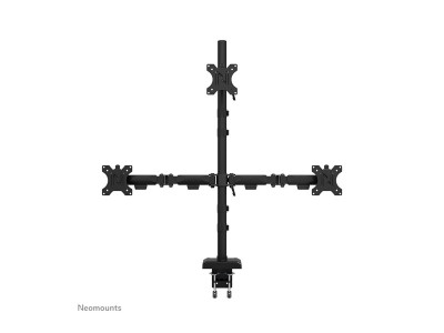Neomounts : DS60-600BL2-1 TRIPLE MONITOR ARM - 10-32IN - 0-9 KG19 8 LBS (