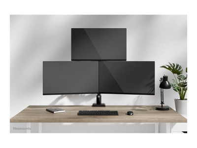 Neomounts : DS60-600BL2-1 TRIPLE MONITOR ARM - 10-32IN - 0-9 KG19 8 LBS (