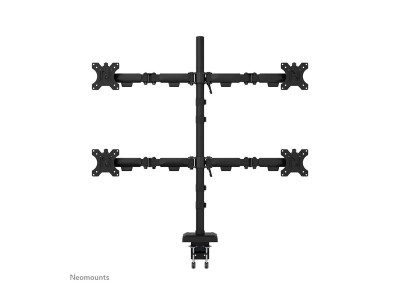 Neomounts : DS60-600BL2-2 QUADRUPLE MONITOR ARM - 10-32IN - 0-8 KG17 6 LBS (