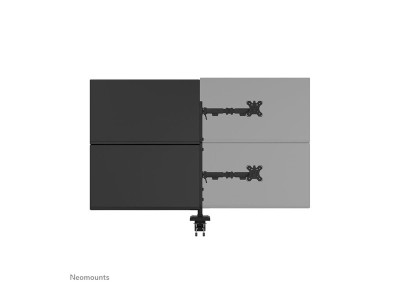 Neomounts : DS60-600BL2-2 QUADRUPLE MONITOR ARM - 10-32IN - 0-8 KG17 6 LBS (