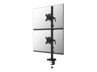 Neomounts : DS60-600BL2V DUAL MONITOR ARM - 10-32IN - 0-9 KG19 8 LBS (2X) -