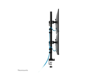 Neomounts : DS60-600BL2V DUAL MONITOR ARM - 10-32IN - 0-9 KG19 8 LBS (2X) -