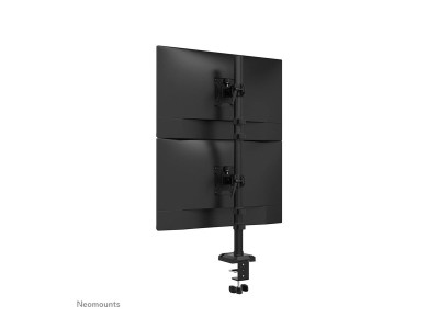 Neomounts : DS60-600BL2V DUAL MONITOR ARM - 10-32IN - 0-9 KG19 8 LBS (2X) -