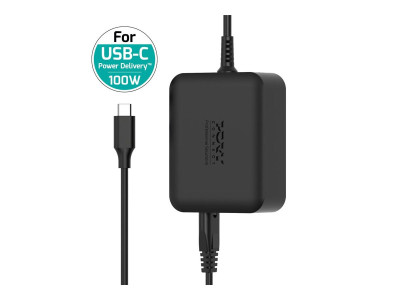 Port Design : POWER SUPPLY GAN 100W - TYPE C - AC cable - EU