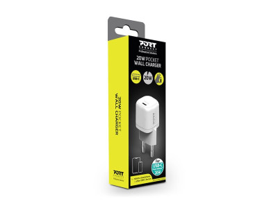Port Design : WALL CHARGER TYPE C MICRO PD 20W EU