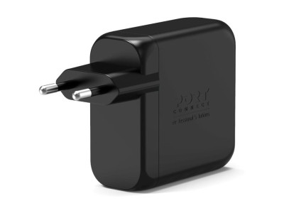 Port Design : WALL CHARGER TYPE C PD 100W GAN + CTOC cable 2 M - EU