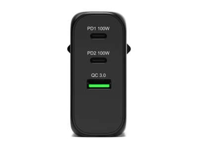 Port Design : WALL CHARGER TYPE C PD 100W GAN + CTOC cable 2 M - EU