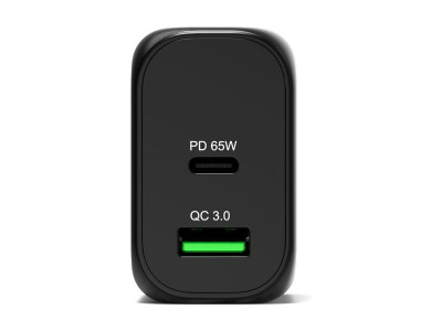 Port Design : WALL CHARGER TYPE C PD 65W GAN + CTOC cable 2 M - EU