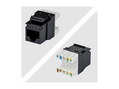 Startech : CAT6 UTP KEYSTONE JACK 24-PACK180-DEGREE 110 PUNCH DOWN