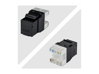 Startech : CAT6 UTP KEYSTONE JACK 24-PACK180-DEGREE 110 PUNCH DOWN
