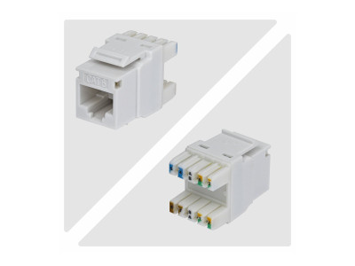 Startech : CAT6 UTP KEYSTONE JACK 24-PACK180-DEGREE 110 PUNCH DOWN