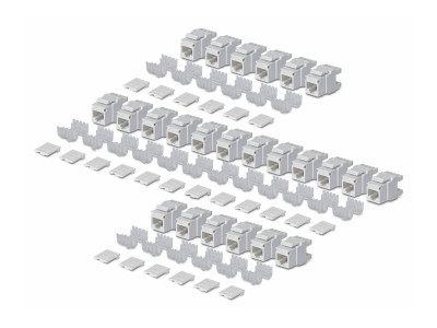 Startech : CAT6 UTP KEYSTONE JACK 24-PACK180-DEGREE 110 PUNCH DOWN