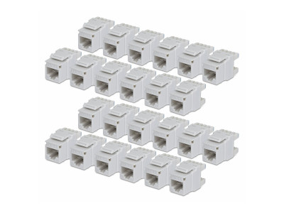 Startech : CAT6 UTP KEYSTONE JACK 24-PACK180-DEGREE 110 PUNCH DOWN