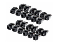 Startech : CAT6 UTP KEYSTONE JACK 24-PACK90-DEGREE 110 PUNCH DOWN