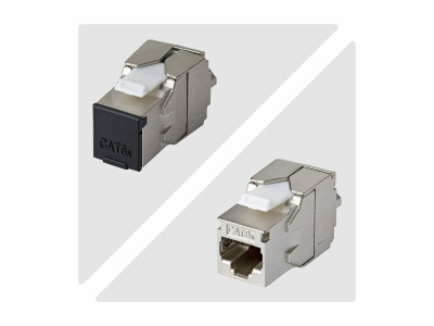 Startech : CAT6A STP KEYSTONE JACK 10-PACK180-DEGREE/TOOLLESS/SHIEL