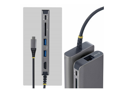 Startech : USB-C TO HDMI MULTIPORT HUB -140W PD 4K 60HZ 2.5GBE SD SLOT