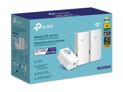 TP-Link : AV1000 POWERLINE AX1500 WI-FI 6 3-pack kit HOMEPLUG AV2 STANDARD