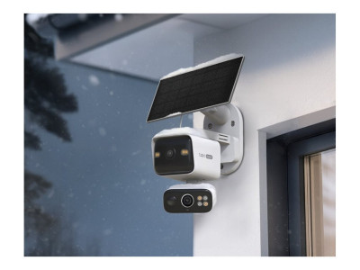TP-Link : SOLAR-POWERED DUAL-LENS PAN/TILT SECURITY CAMERA kit