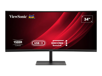 Viewsonic : 34IN (3440X1440) 21:9 300CD/M 3.5MS 3.000:1 120HZ I/O: 1XHDMI/