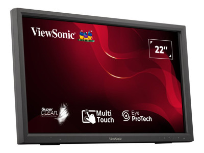 Viewsonic : TD2223-2 22IN 10P IR TOUCH 16:9 1920X1080 250CD 6MS BOOKSTAND