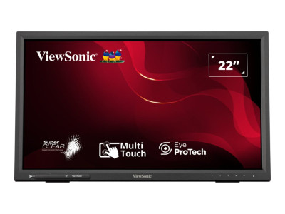 Viewsonic : TD2223-2 22IN 10P IR TOUCH 16:9 1920X1080 250CD 6MS BOOKSTAND