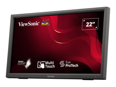 Viewsonic : TD2223-2 22IN 10P IR TOUCH 16:9 1920X1080 250CD 6MS BOOKSTAND