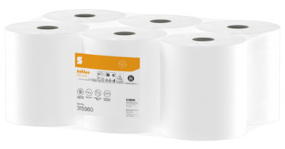 satino by wepa Rouleau d'essuie-mains HiCycle, 300 m