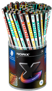 STAEDTLER Crayon de papier NORIX, HB, pot de 72