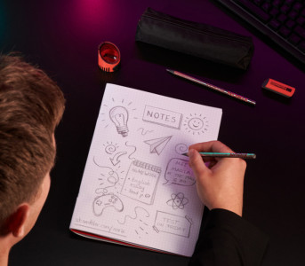 STAEDTLER Crayon de papier NORIX, HB, pot de 72