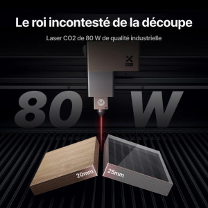 xTool P3 - Découpeur laser CO2 80W