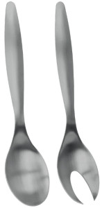 metaltex Couverts pour salade, inox, 2 pièces
