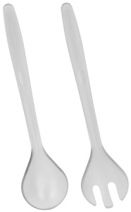 metaltex Couverts pour salade, acrylique, 2 pièces