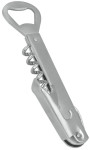 metaltex Kellner-Korkenzieher 5in1, aus Edelstahl, silber metaltex Kellner-Korkenzieher 5in1, aus Edelstahl, silber