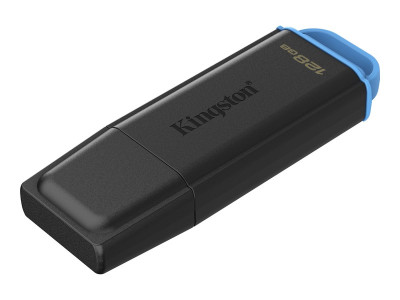 Kingston : 128GB PORTABLE USB 3.2 GEN 1 DATATRAVELER EXODIA BLACK/BLUE