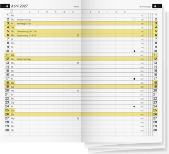 rido idé Kalender-Einlage für 