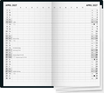Glocken Taschenkalender 