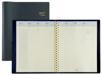 brepols Agenda semainier Oméga 27 0.234, 2027, noir