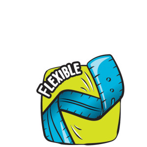 Maped Règle plate Twist'n Flex Animal, 150 mm, flexible