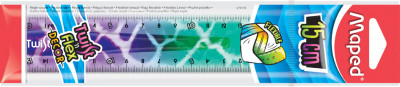 Maped Règle plate Twist'n Flex Animal, 150 mm, flexible