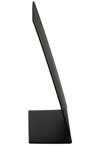 EUROPEL Ardoise de table, A5 paysage, set de 5, noir