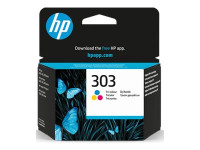 HP : HP 303 TRI-COLOR ORIGINAL INK cartridge