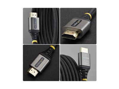 Startech : CABLE HDMI 2.0 1M 4K 60HZ CERTIFIE HAUTE VITESSE PREMIUM