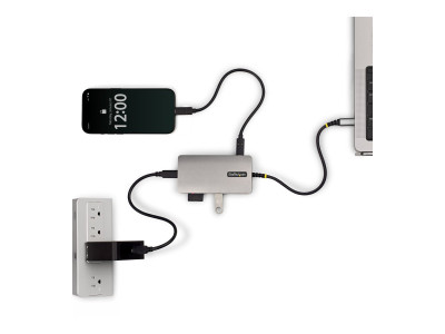 Startech : HUB MULTIPORT USB-C - HDMI 4K 60HZ 140W PD GBE
