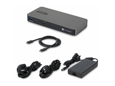 Startech : HUB TB5 4 PORTS avec THUNDER BOLT SHARE KVM 80/120 GBPS