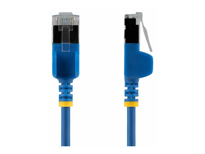 Startech : ULTRA SLIM CAT6A cable BLUE SLIM RJ45 FTP PATCH cable