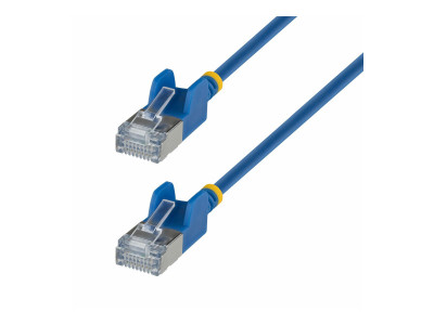 Startech : ULTRA SLIM CAT6A cable BLUE SLIM RJ45 FTP PATCH cable