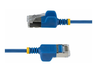 Startech : ULTRA SLIM CAT6A cable BLUE SLIM RJ45 FTP PATCH cable