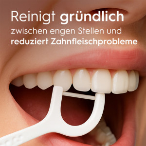 Oral-B Porte-fil dentaire Essential Floss, 75 pièces, menthe