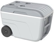 Restposten:EDA Kühlbox NOMADE, 52 Liter, fahrbar, hellgrau / Restposten:EDA Kühlbox NOMADE, 52 Liter, fahrbar, hellgrau /