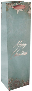 sigel Sac cadeau de Noël pour bouteille Glamorous Christmas